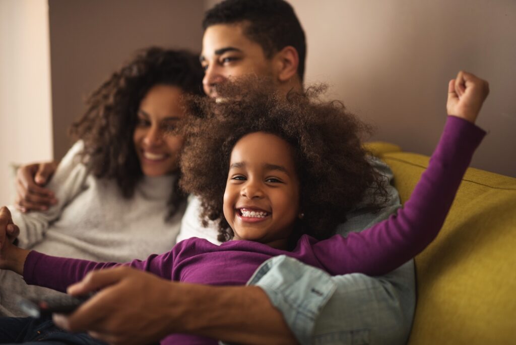 family in minnesota home