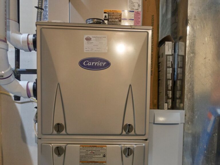 furnace making buzzing noise unit in basement