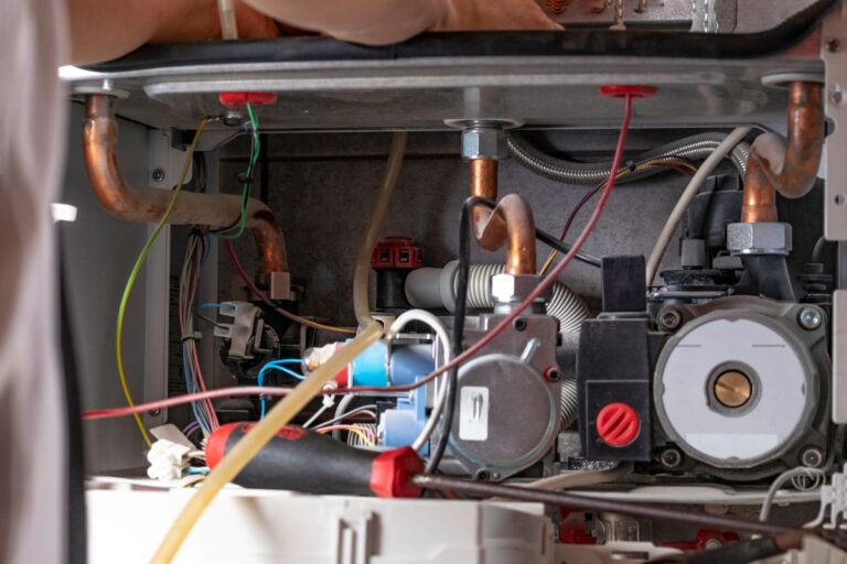 how does a furnace work wires inside unit