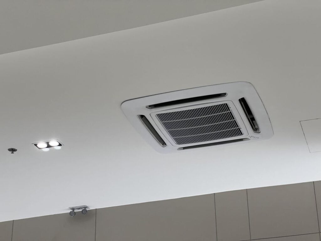 An indoor unit for ventilation, air conditioning